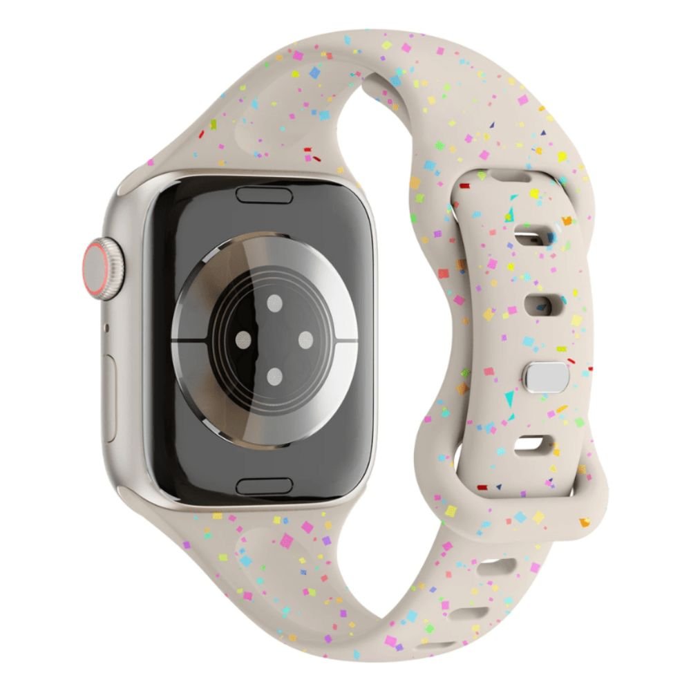 Demitto Slim Printed Silicone Band - Astra Straps