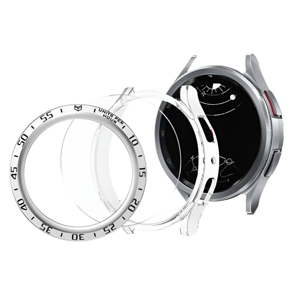 Deus 3 - in - 1 Bumper Protector for Samsung Galaxy Watch - Astra Straps