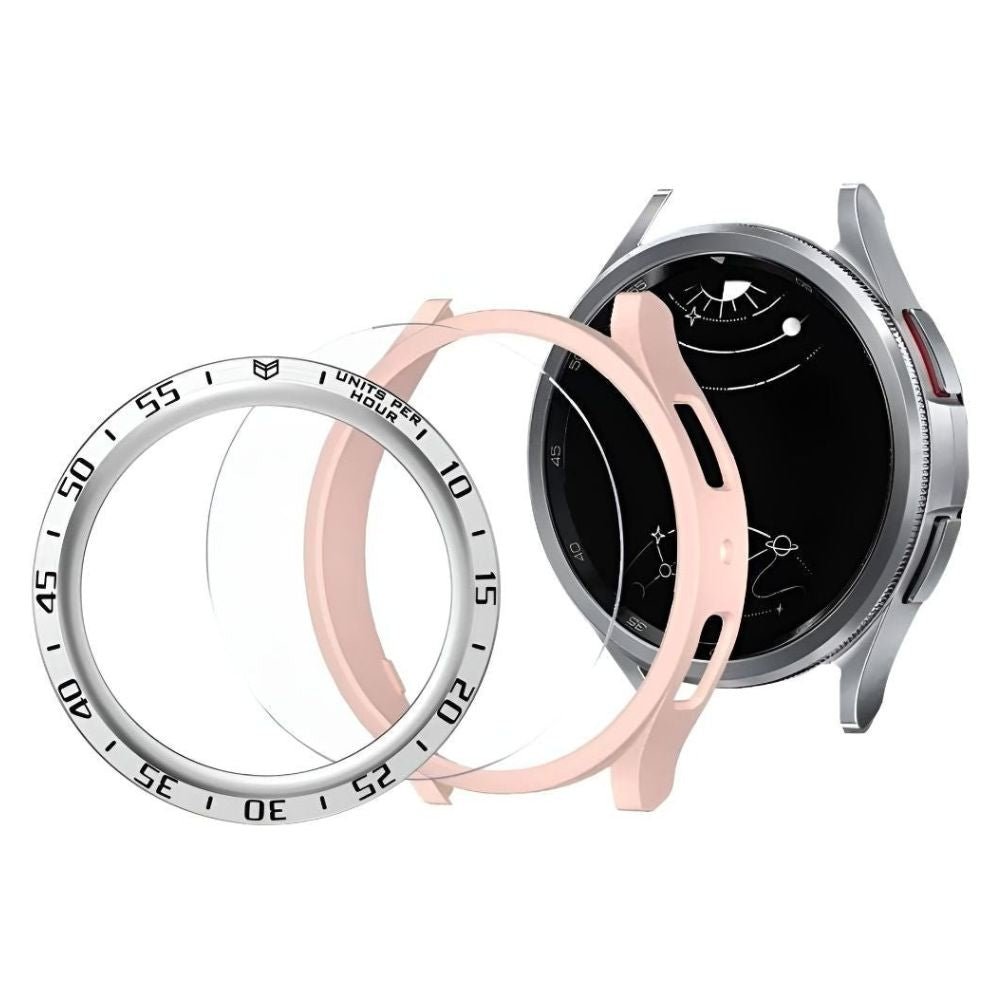 Deus 3 - in - 1 Bumper Protector for Samsung Galaxy Watch - Astra Straps