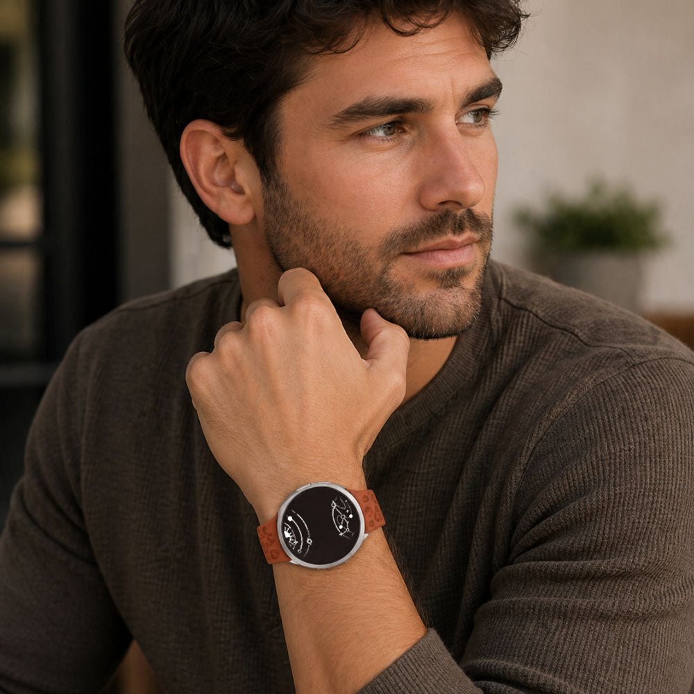 Diruo Engraved Leopard Silicone Band For Galaxy Watch 8 - Astra Straps