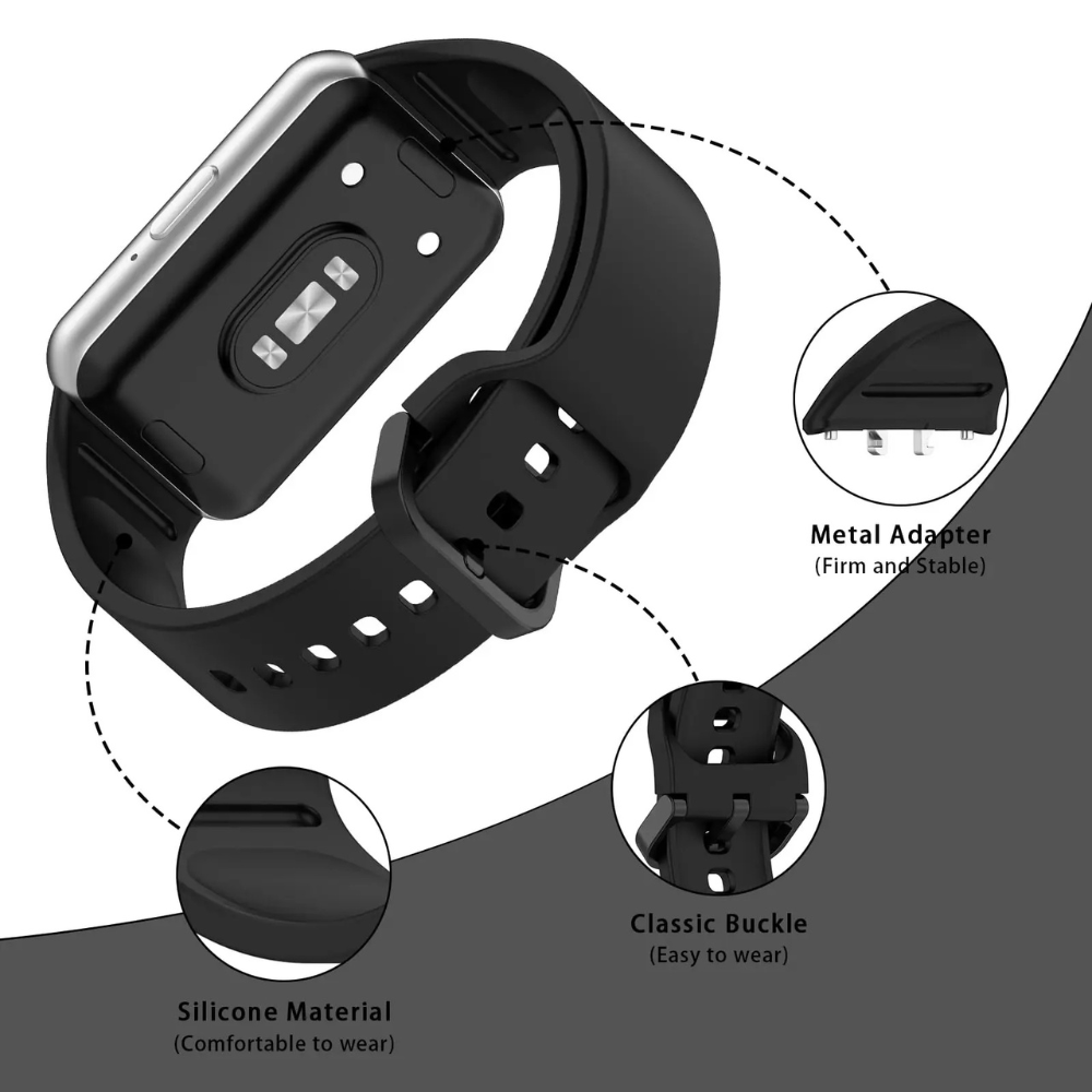 Emerio Silicone Sports Band For Galaxy Fit 3 - Astra Straps