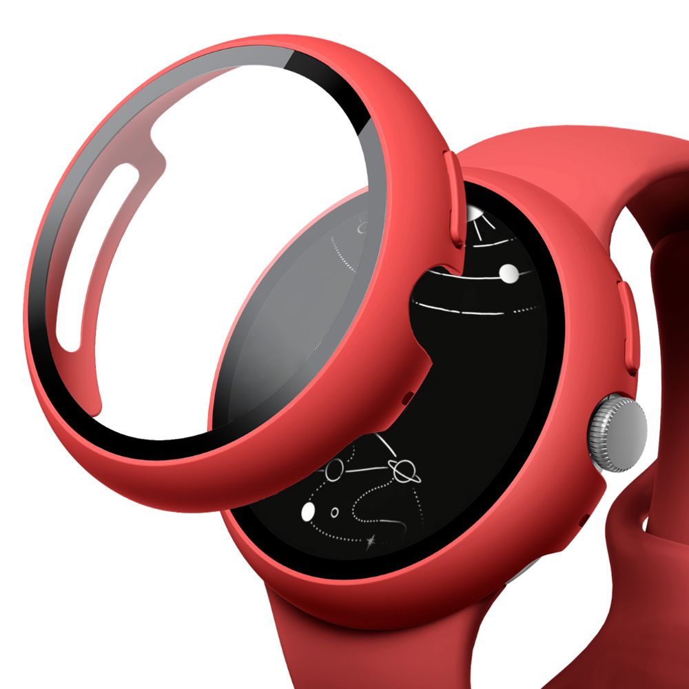 Erga Bumper Tempered Glass Case For Google Pixel Watch - Astra Straps