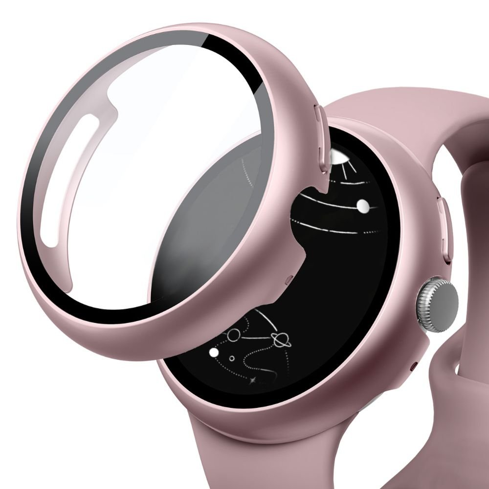 Erga Bumper Tempered Glass Case For Google Pixel Watch - Astra Straps