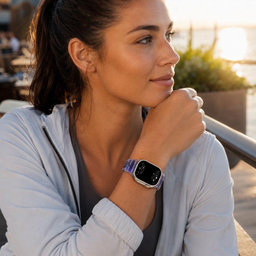 Facio Transparent Silicone Sports Band - Astra Straps