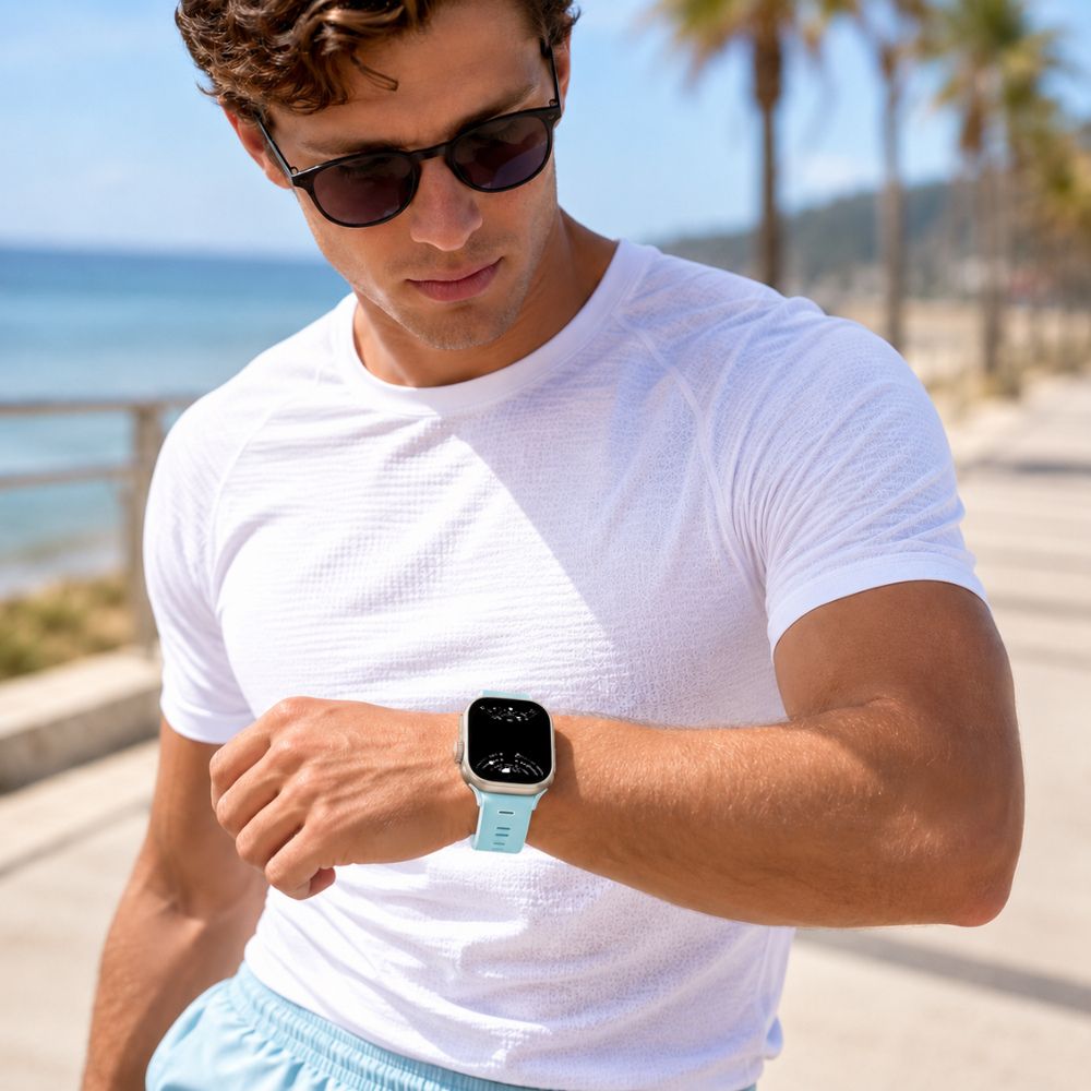 Facio Transparent Silicone Sports Band - Astra Straps