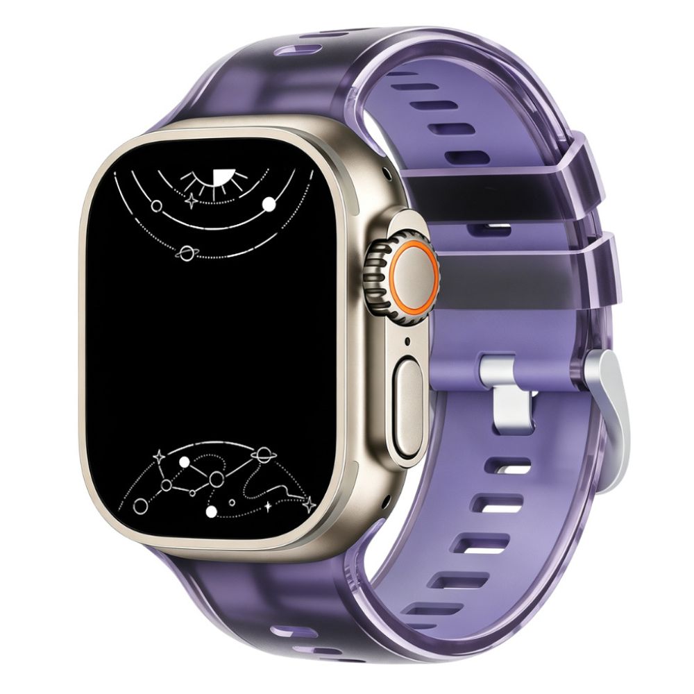 Facio Transparent Silicone Sports Band - Astra Straps