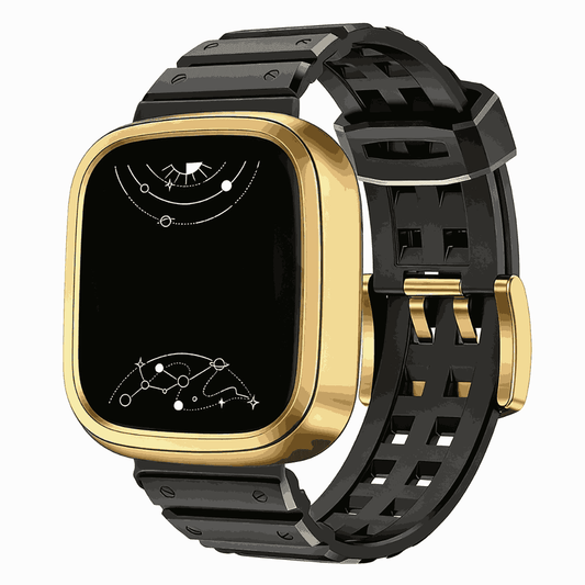 Findo Silicone Band With Stainless Steel Case - Astra Straps