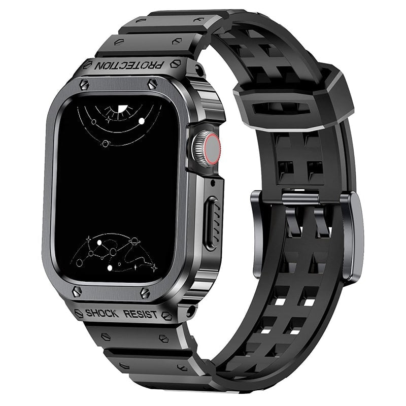 Findo Silicone Band With Stainless Steel Case - Astra Straps