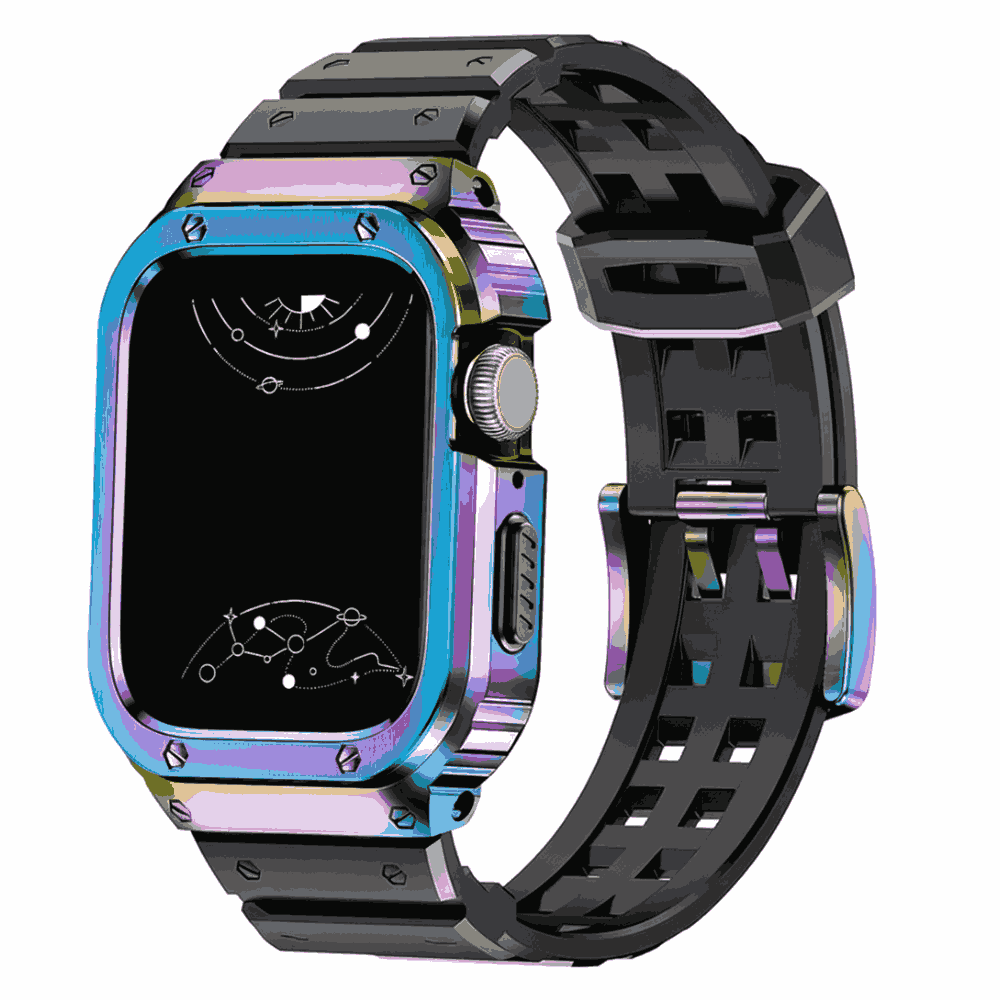 Findo Silicone Band With Stainless Steel Case - Astra Straps