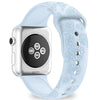 Flos Engraved Silicone Band - Astra Straps