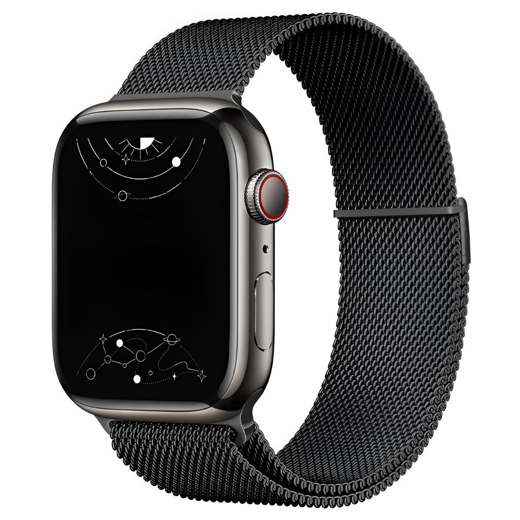 Gelu Magnetic Milanese Loop Band For iWatch 1 10 Ultra Ultra 2 SE SE2 Unfading Apple Watch Strap Astra Straps