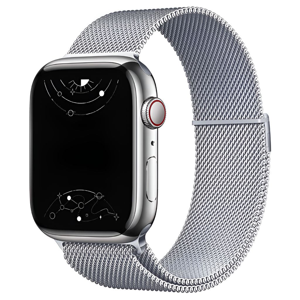 Gelu Magnetic Milanese Loop Band For iWatch 1-11/SE/SE2/SE3/Ultra