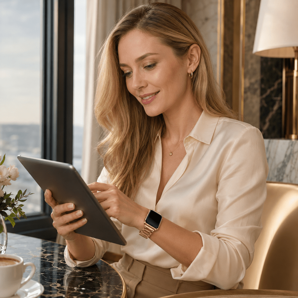 Havel Stainless Steel Band For Fitbit Versa / Versa 2 / Versa Lite - Astra Straps