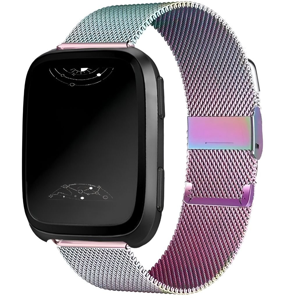 Inlux Stainless Steel Band For Fitbit Versa - Astra Straps