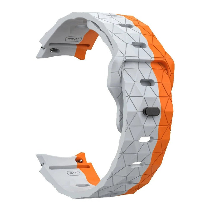 Instar Football Patterned Silicone Galaxy Band - Astra Straps