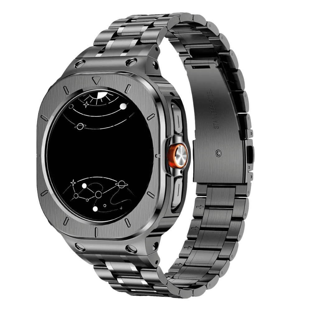 Laudo Stainless Steel Band With Case for Galaxy Watch Ultra - Astra Straps