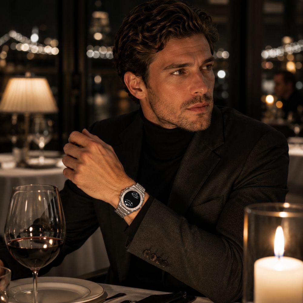 Laudo Stainless Steel Band With Case for Galaxy Watch Ultra - Astra Straps