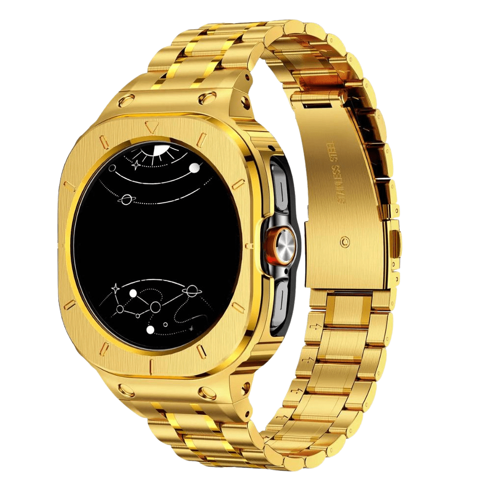 Laudo Stainless Steel Band With Case for Galaxy Watch Ultra - Astra Straps