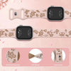 Lepida Engraved Butterfly Silicone Band - Astra Straps