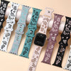 Lepida Engraved Butterfly Silicone Band - Astra Straps