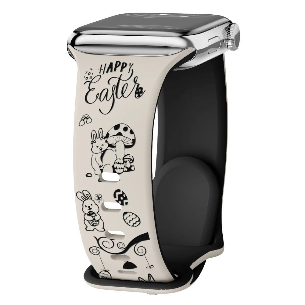 Lugeo Engraved Silicone Band - Astra Straps