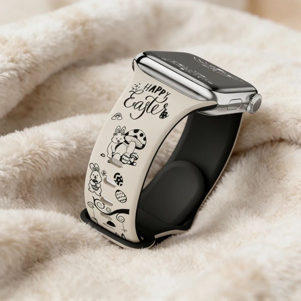 Lugeo Engraved Silicone Band - Astra Straps