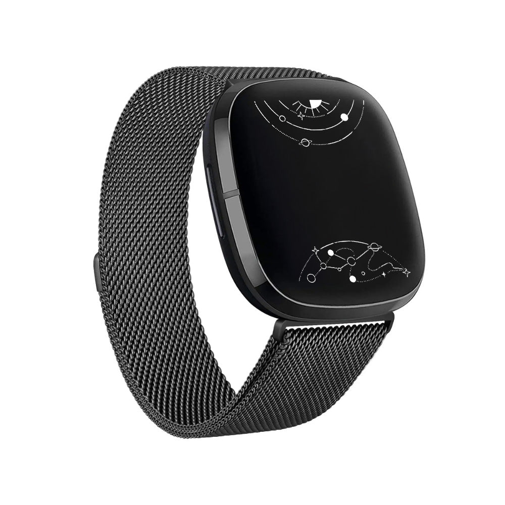 Monstro Milanese Steel Band For Fitbit Series - Astra Straps