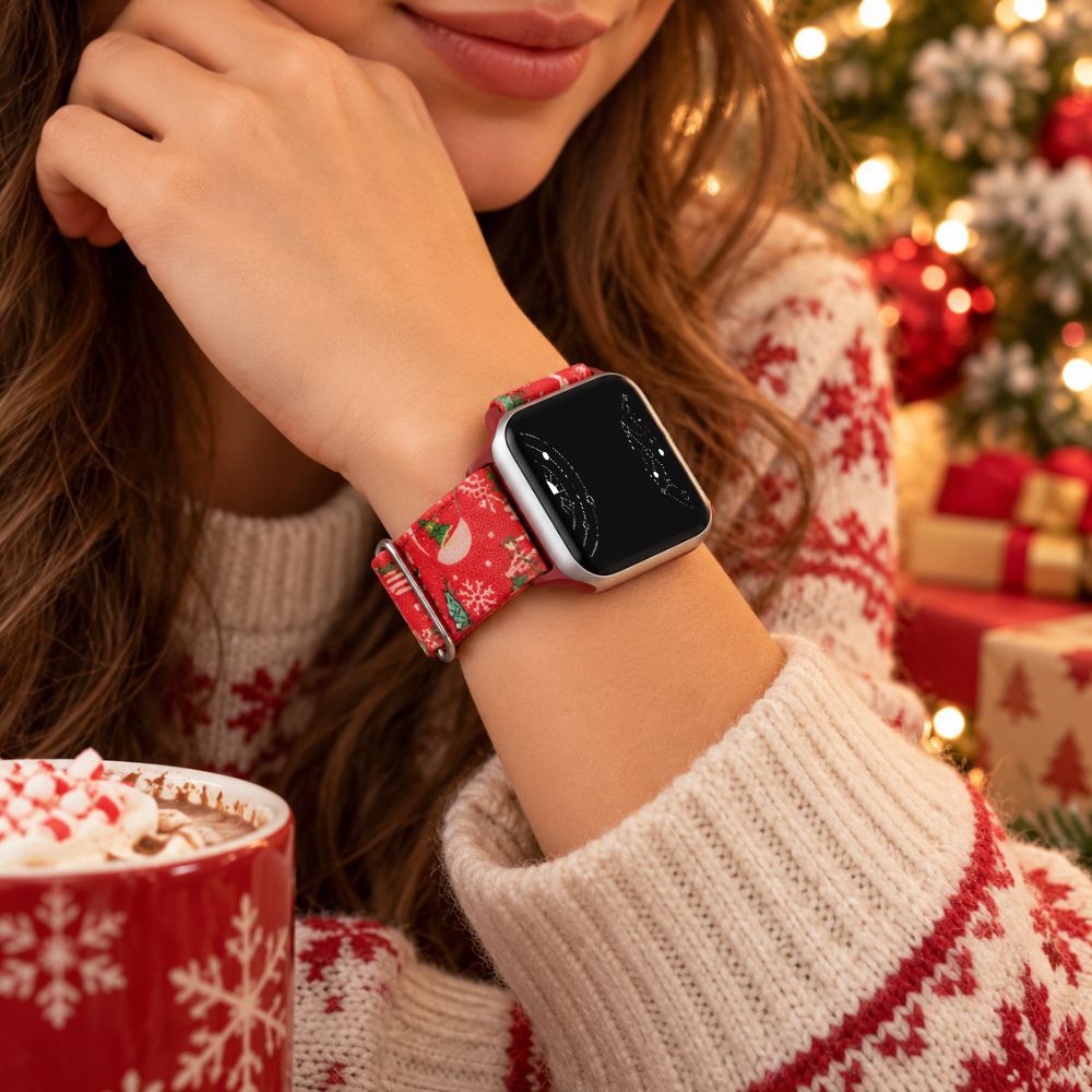 Natalis Christmas Braided Nylon Band - Astra Straps