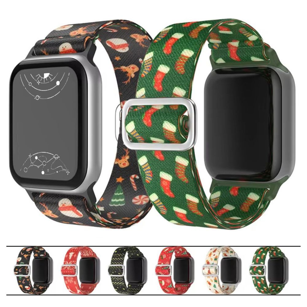 Natalis Christmas Braided Nylon Band - Astra Straps