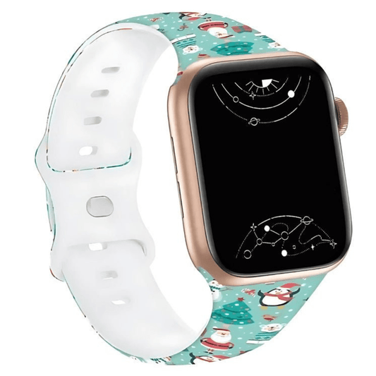 Niveus Festive Christmas Silicone Band - Astra Straps