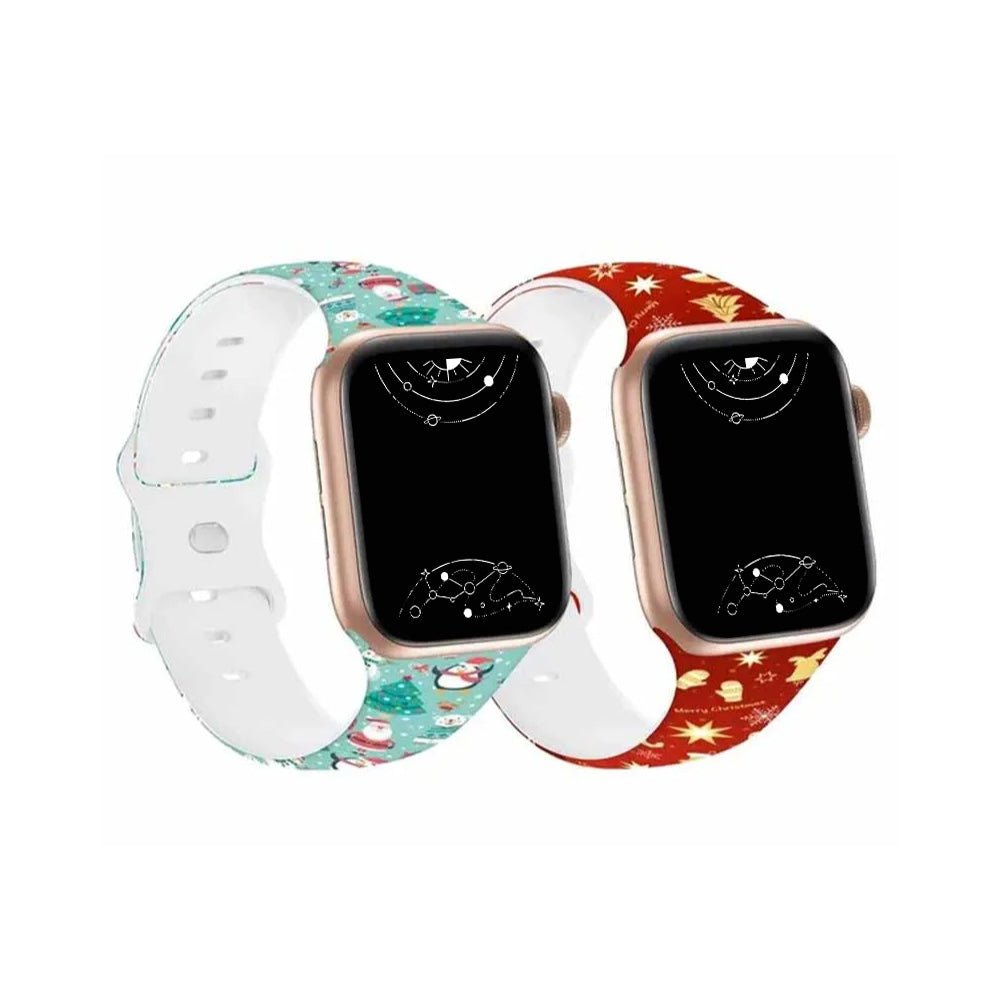 Niveus Festive Christmas Silicone Band - Astra Straps