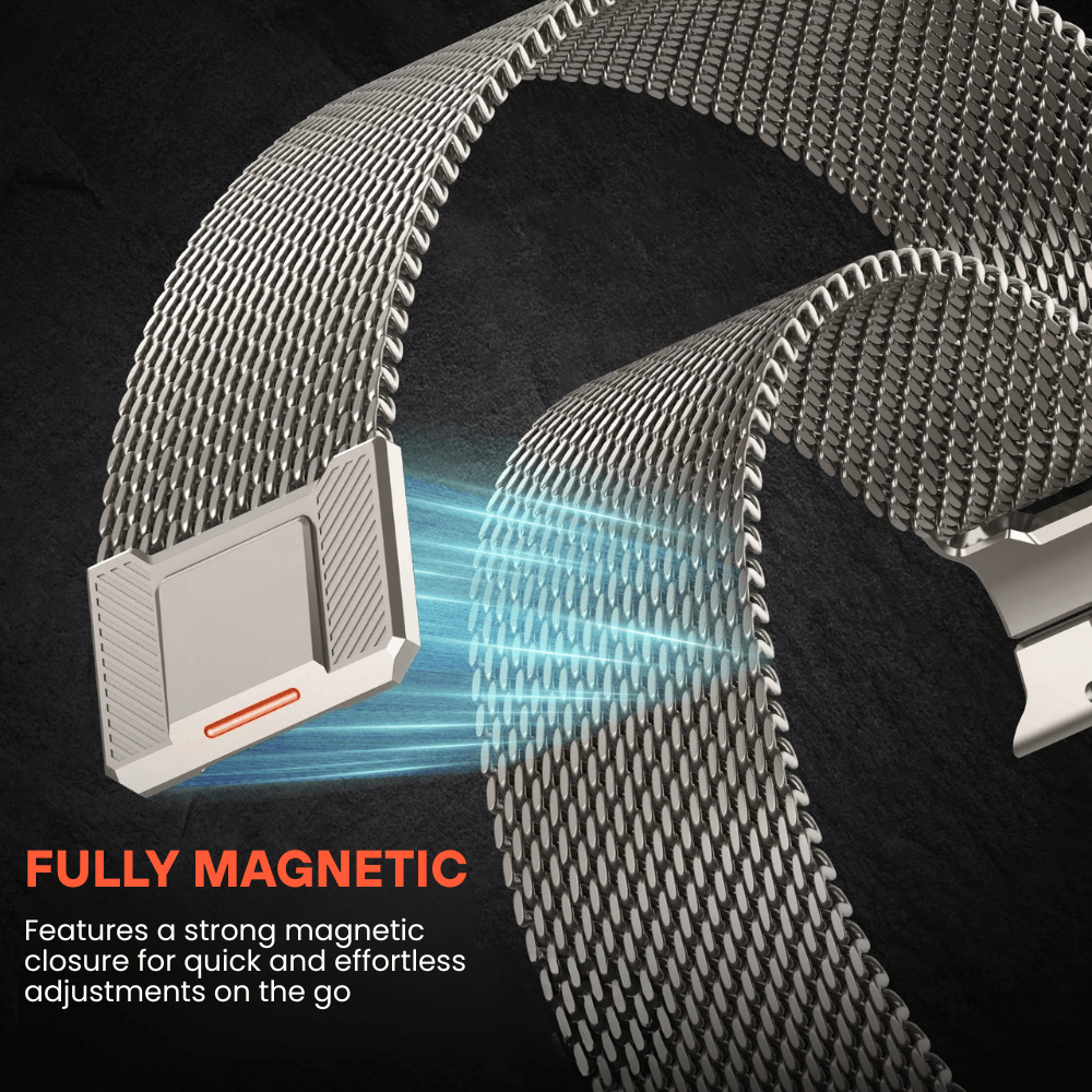 Noceo Magnetic Milanese Steel Band - Astra Straps