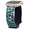 Obvius Silicone Band With Engraved Leopard Pattern - Astra Straps