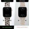 Obvius Silicone Band With Engraved Leopard Pattern - Astra Straps