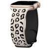 Obvius Silicone Band With Engraved Leopard Pattern - Astra Straps