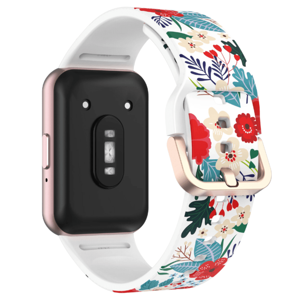 Offero Printed Silicone Band For Galaxy Watch Fit3 - Astra Straps