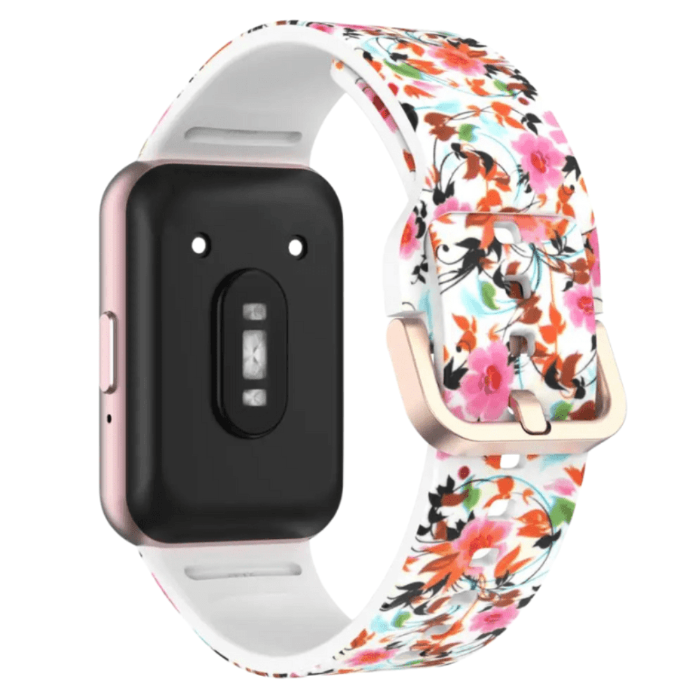 Offero Printed Silicone Band For Galaxy Watch Fit3 - Astra Straps
