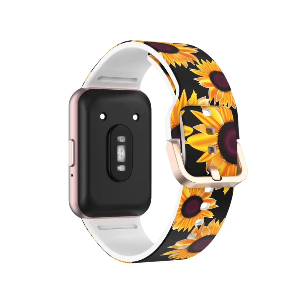 Offero Printed Silicone Band For Galaxy Watch Fit3 - Astra Straps