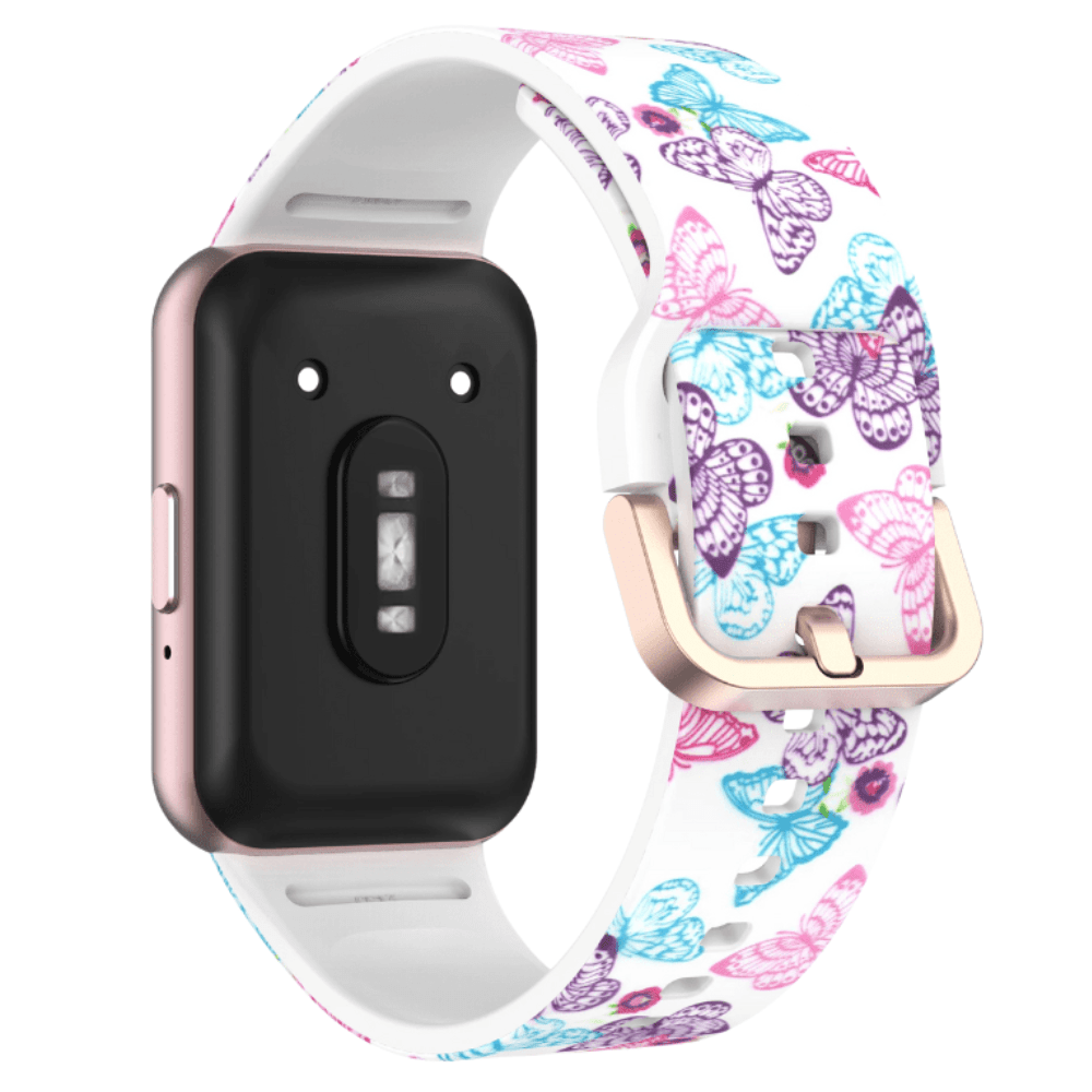Offero Printed Silicone Band For Galaxy Watch Fit3 - Astra Straps