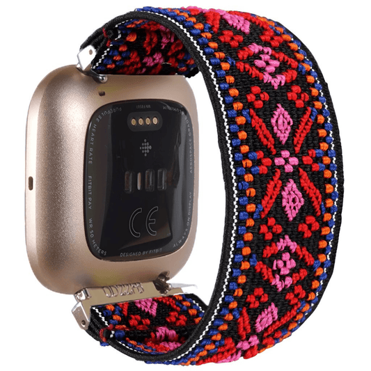 Ostium Bohemia Elastic Nylon Fitbit Versa Band - Astra Straps