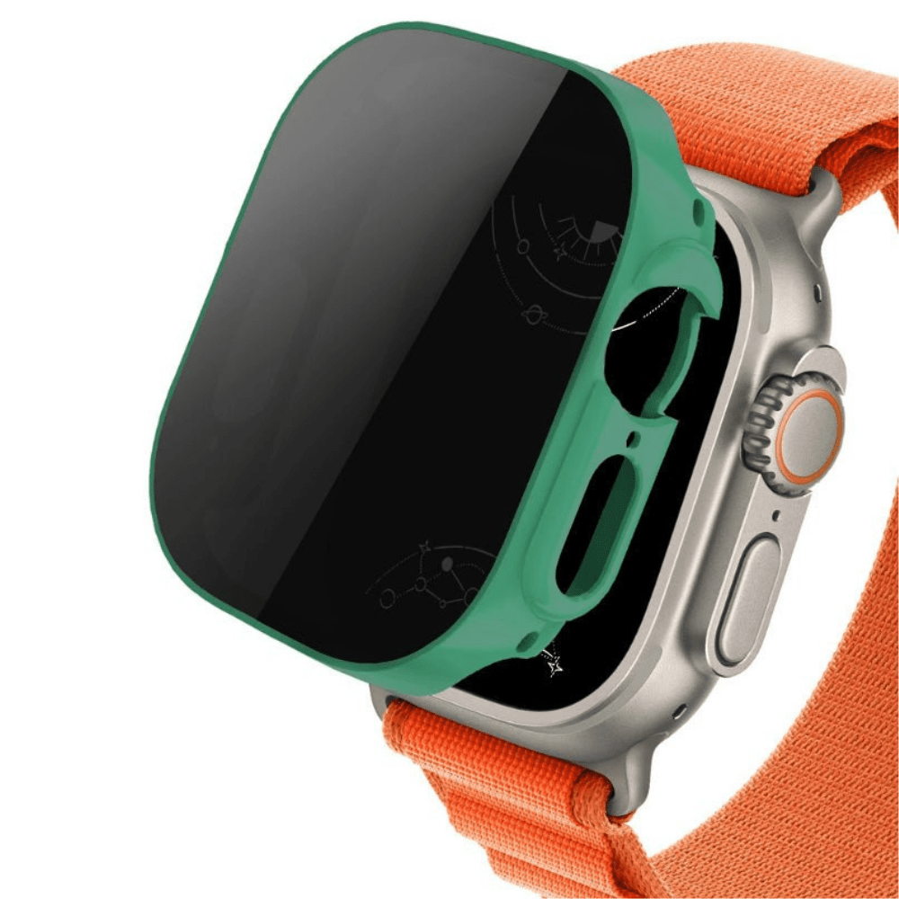 Pendo Apple Watch Case With Privacy Tempered Glass - Astra Straps