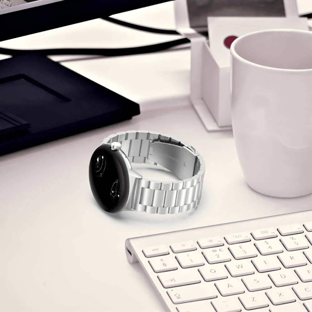 Piscis Stainless Steel Buckle Band For Google Pixel Watch - Astra Straps