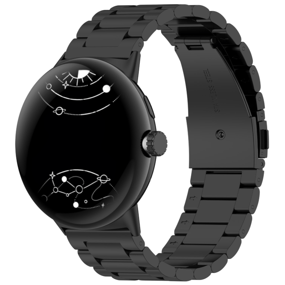 Piscis Stainless Steel Buckle Band For Google Pixel Watch - Astra Straps