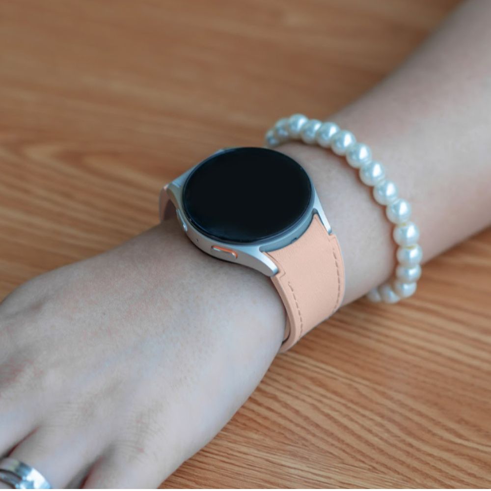 Plurimi Genuine Leather And Silicone Galaxy Band - Astra Straps