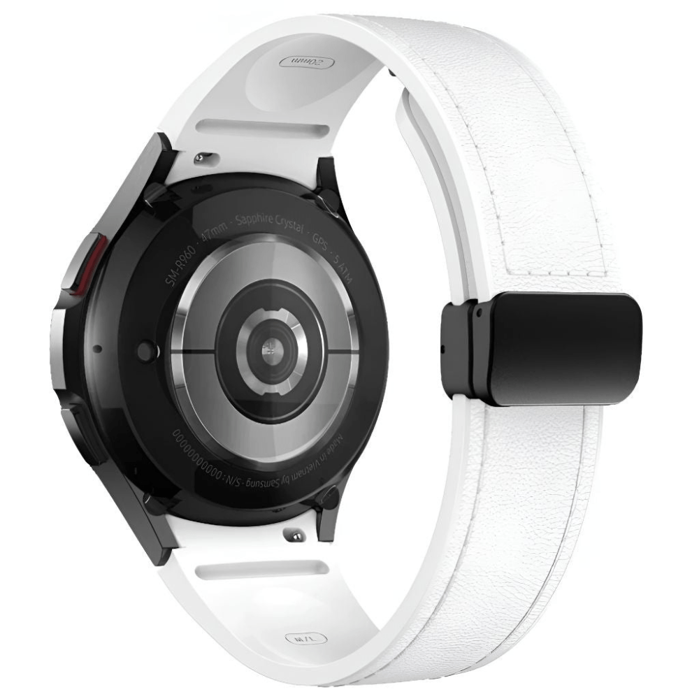 Plurimi Genuine Leather And Silicone Galaxy Band - Astra Straps