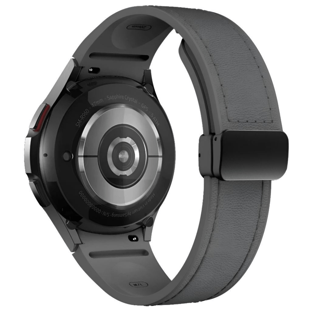 Plurimi Genuine Leather And Silicone Galaxy Band - Astra Straps