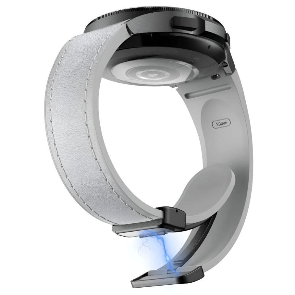 Plurimi Genuine Leather And Silicone Galaxy Band - Astra Straps