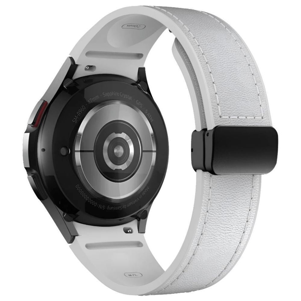 Plurimi Genuine Leather And Silicone Galaxy Band - Astra Straps