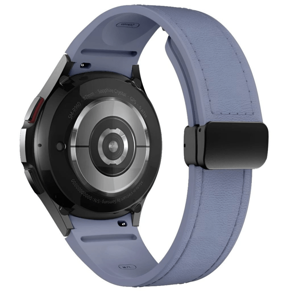 Plurimi Genuine Leather And Silicone Galaxy Band - Astra Straps