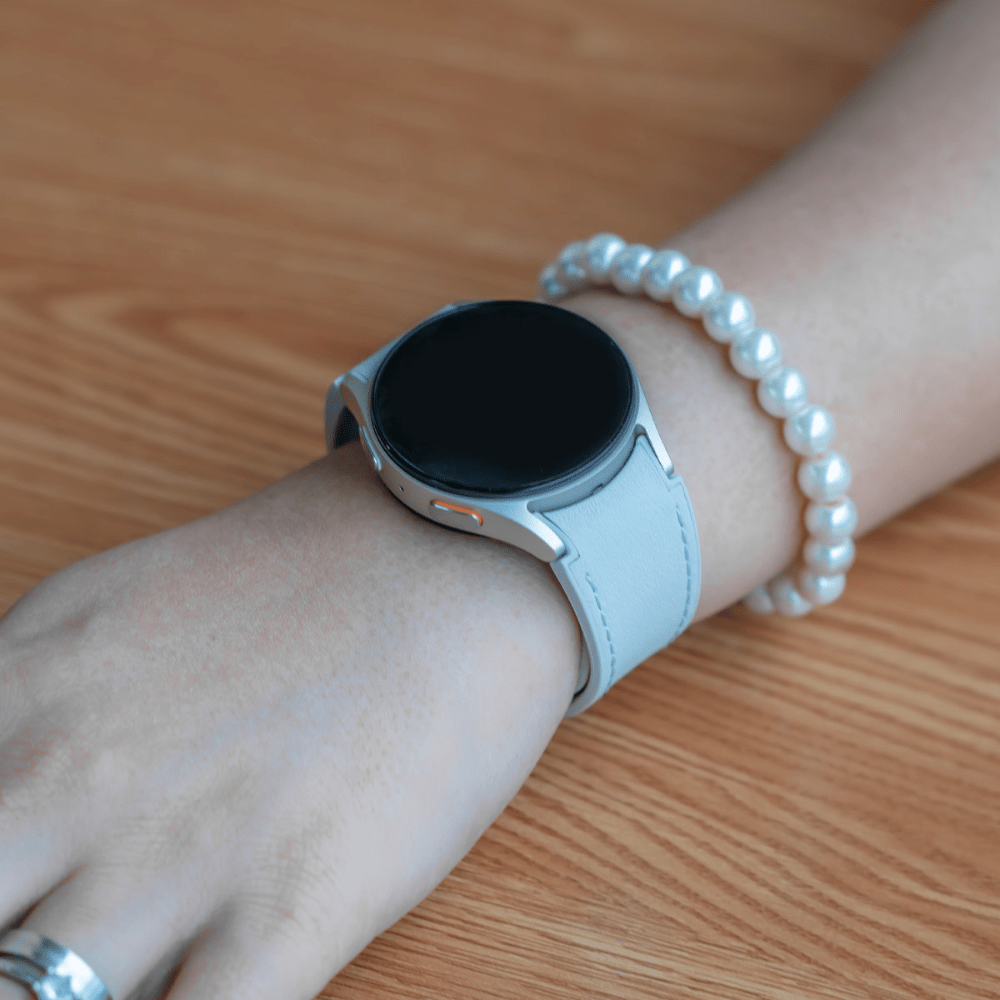 Plurimi Genuine Leather And Silicone Galaxy Band - Astra Straps